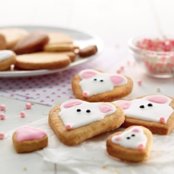 Lékué Holidays Baking Cookie Cutters Kid Adult Chef Heart Snowflake Winter Fun - Picture 7 of 16